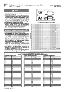 R-32 Additional instructions_4PPT414004-1D_2016-10_Installation manual_Portuguese download